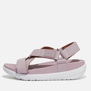 Fitflop 'Loosh' Women's 6 Lilac Purple Leather Comfort Sandal Strappy